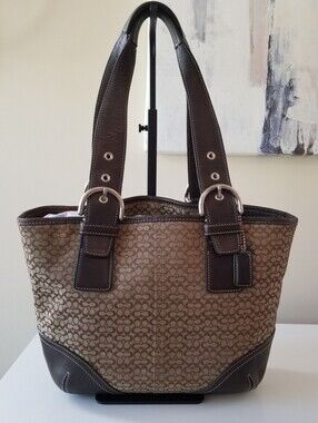 Coach Mini C Satchel Shoulder Bag